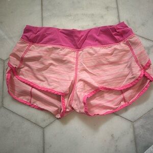 LULULEMON SPEED UP SHORTS
